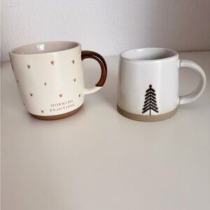 Hearth & Hand set of 2 Ceramic Mug